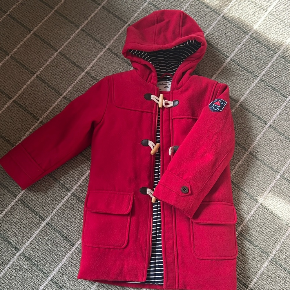 Jojo Maman Bebe Toggle Coat